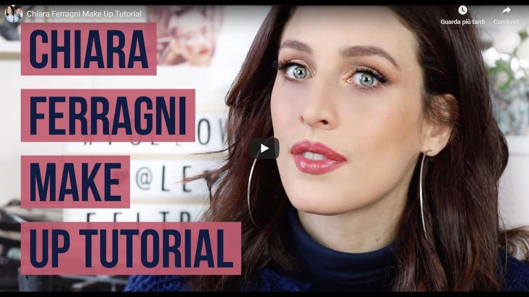 Inspired Make-up: Chiara Ferragni